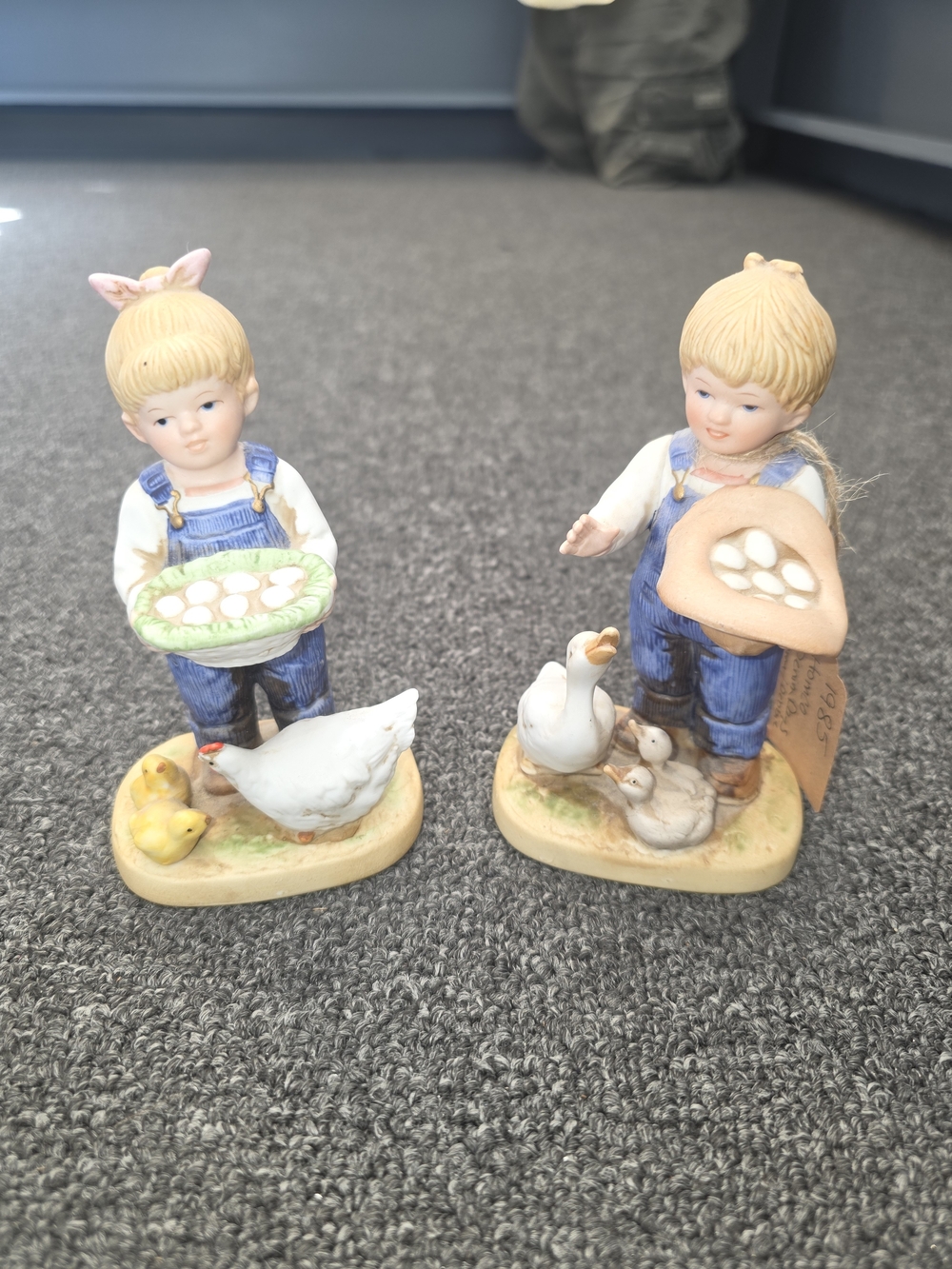 2 Denim Days HOMCO Figurines